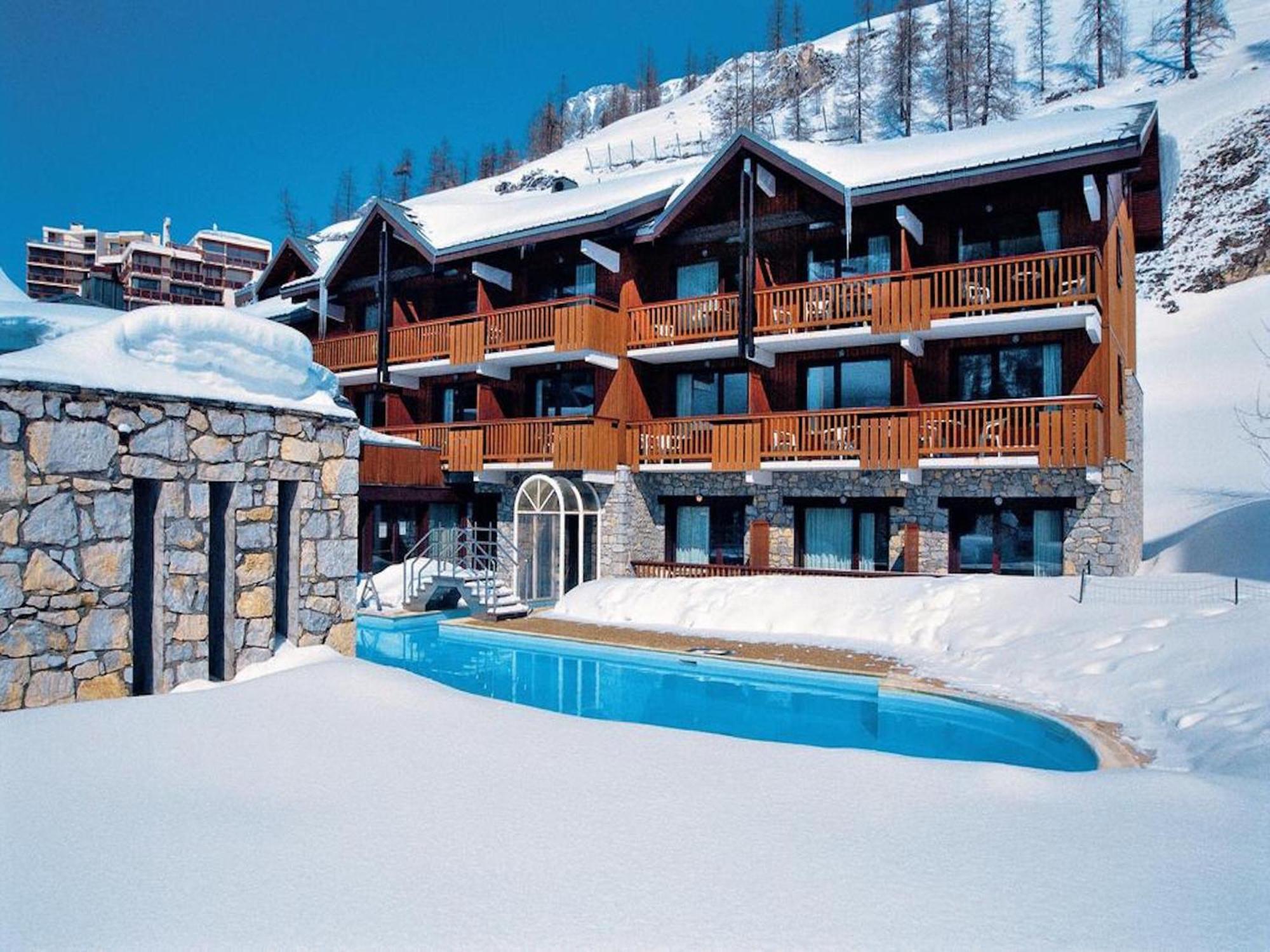 Residence & Spa Les Chalets De Solaise Val-dʼIsère エクステリア 写真